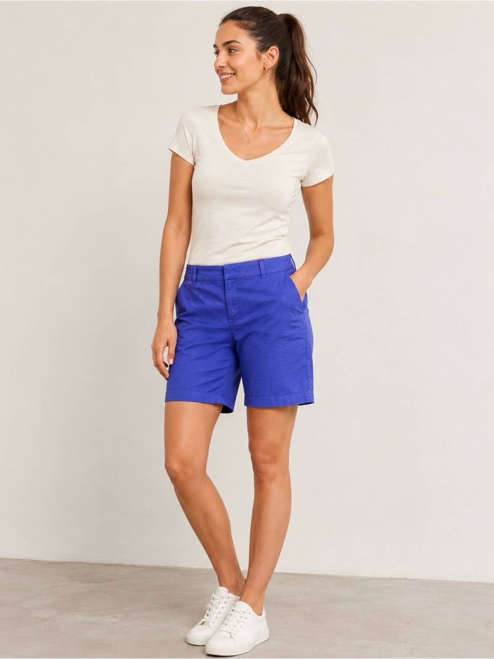 J. Crew Blue 9" Chino Bermuda Short 12 NWT